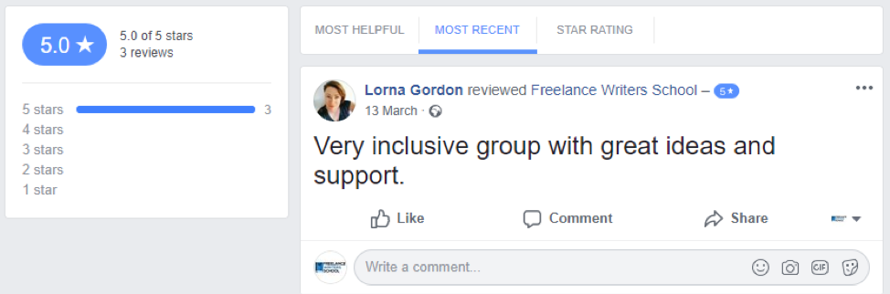 Social Media Analytics Facebook Page Reviews