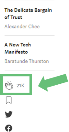 Social Media Analytics Medium Claps