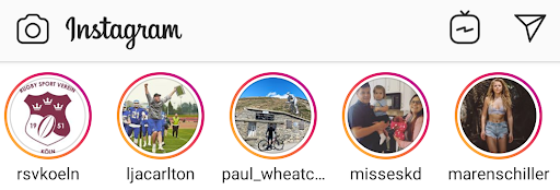 Social Media Stories Social Media Stories Instagram UI