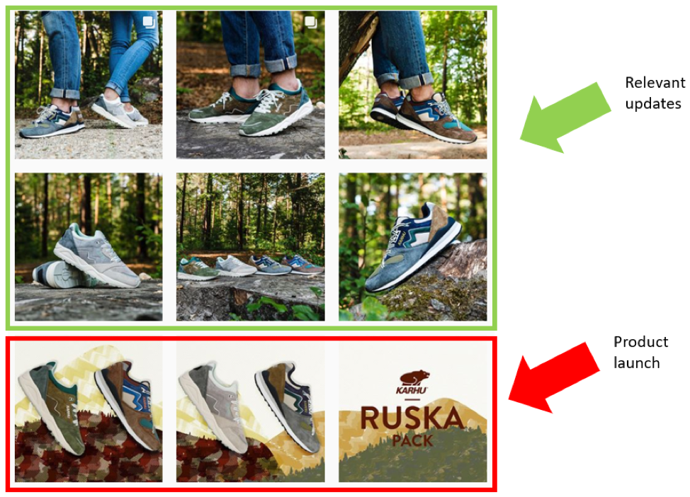 Social media post ideas brand udpate example 3