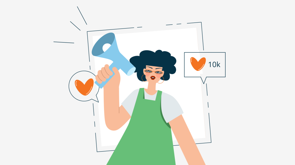 Use calls to action to drive your audience to follow your account