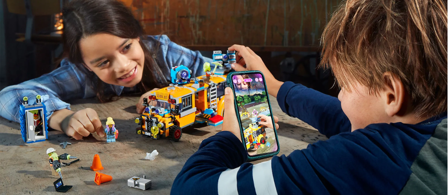 augmented reality lego hidden side ar app