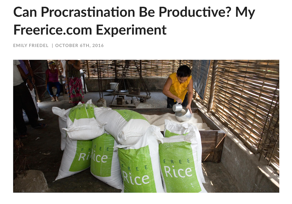 blog post ideas conduct relevant experiments example