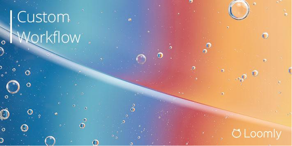 blog post ideas introduce new feature Loomly Custom Workflow example