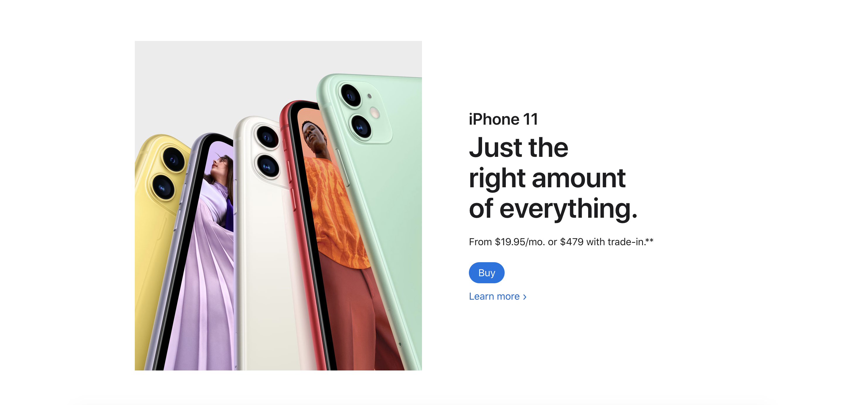 brand messaging apple iphone 11 creative