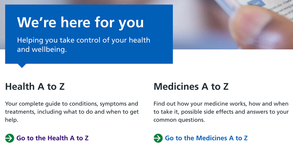 brand relevance nhs resource directories