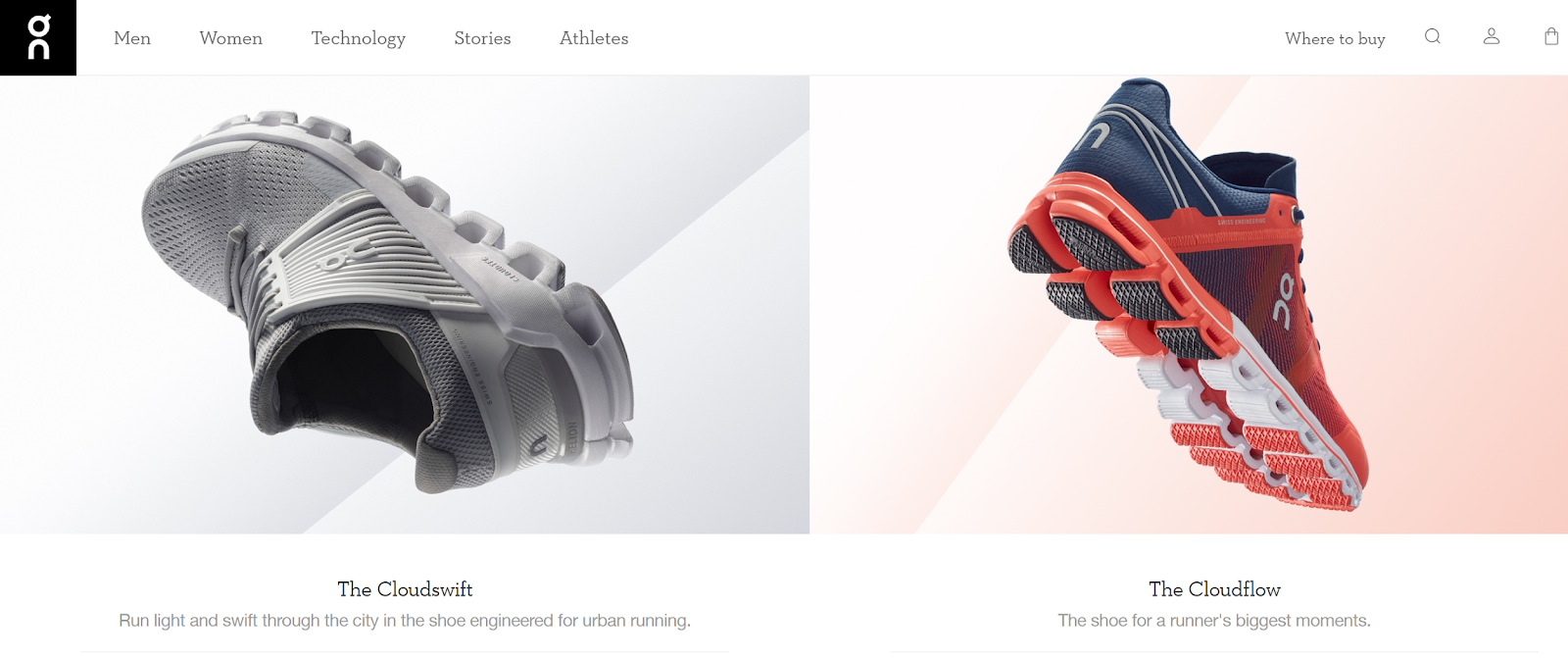 brand storytelling on running example