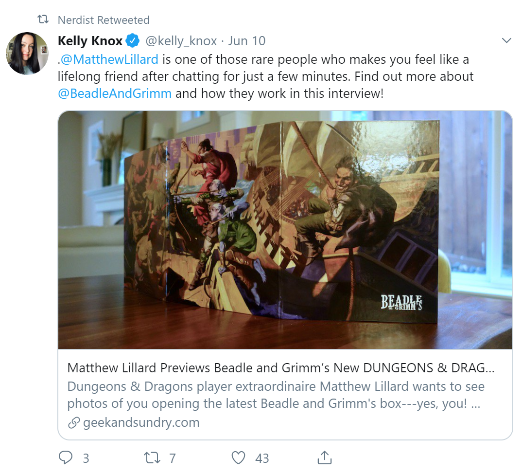 content curation example nerdist