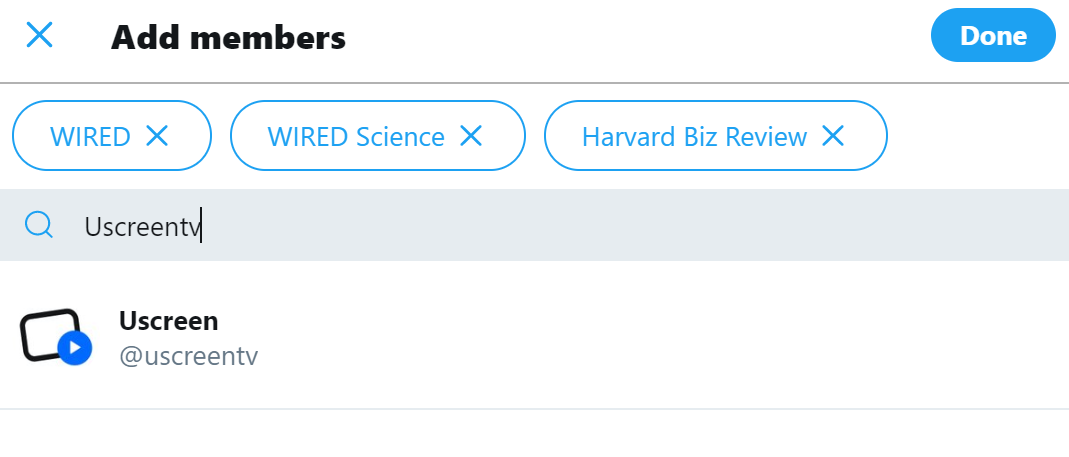 content curation tool twitter list add members