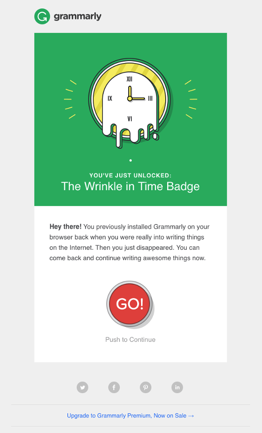 email marketing successful campaigns grammarly