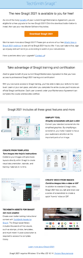 email marketing successful campaigns techsmith