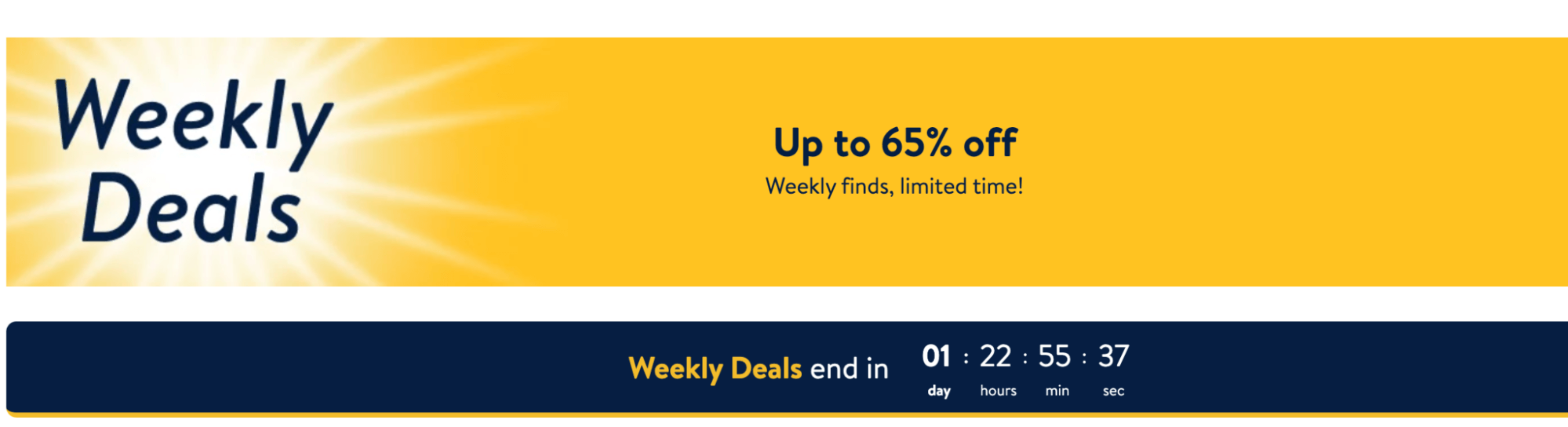 Walmart flash sale Black Friday