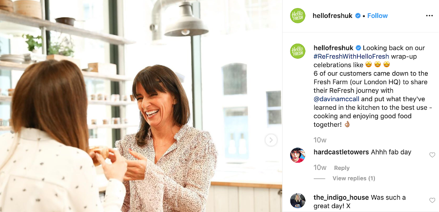 international marketing implement campaign hellofreshuk