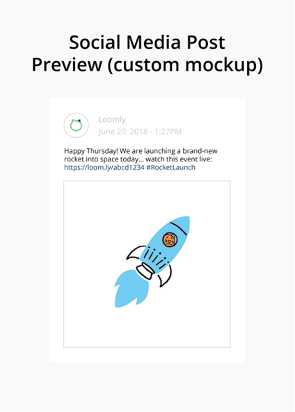 Social Media Posts Preview