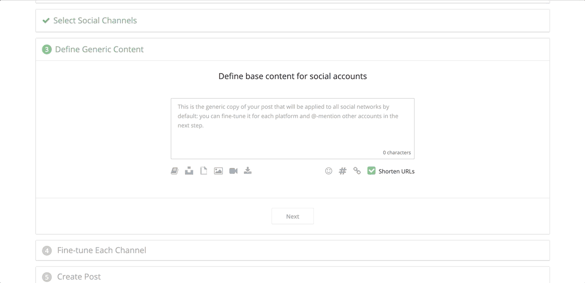 loomly x giphy introduction search import post builder