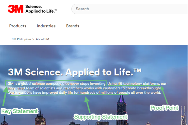 public relations develop a key message