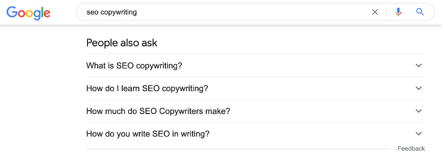 seo beginner's guide google people also ask