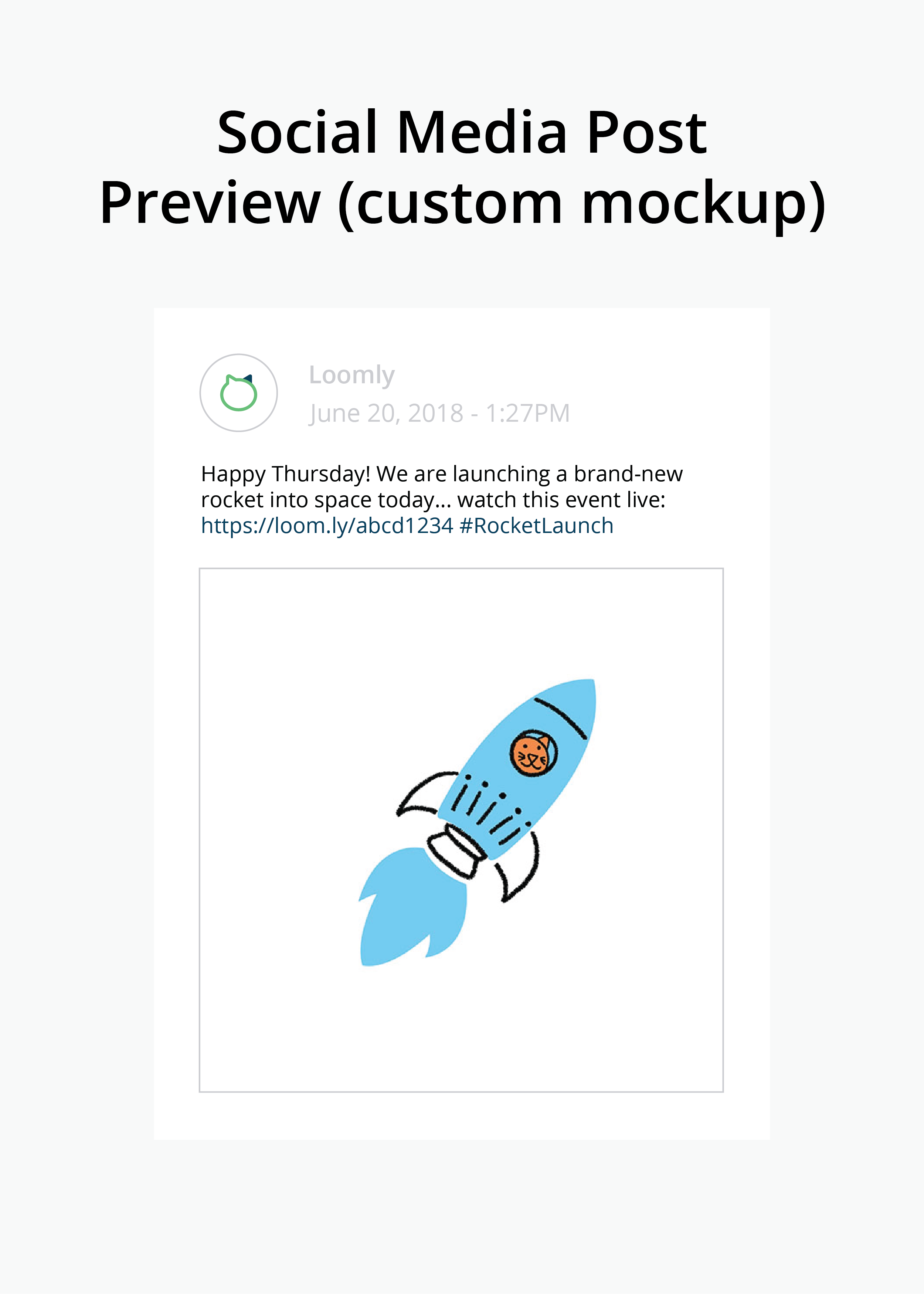social media management social media post preview mockup