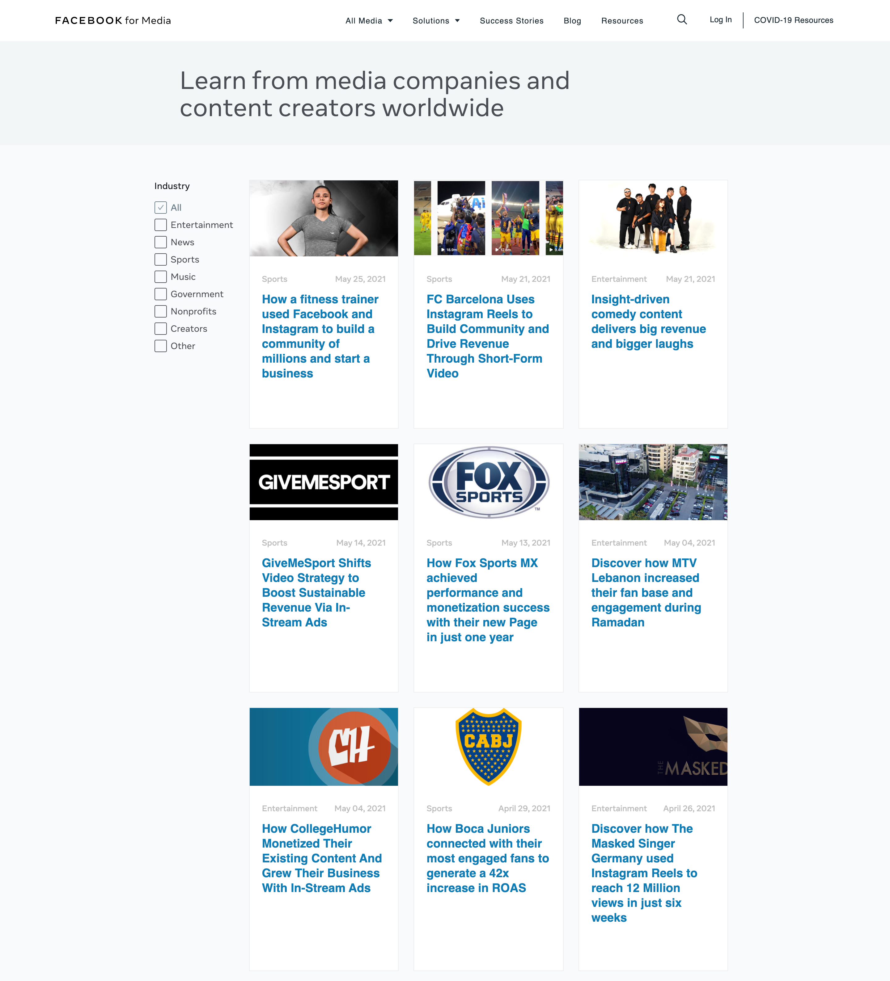 trending topics facebook for media