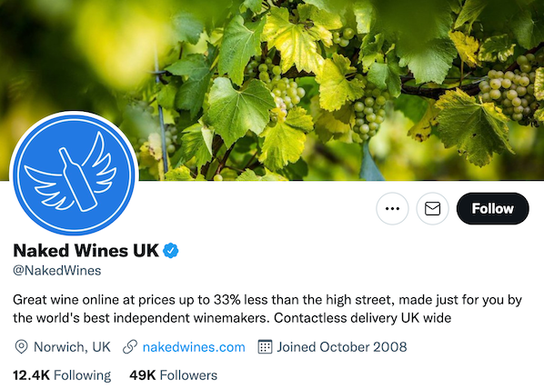 twitter blue badge profile