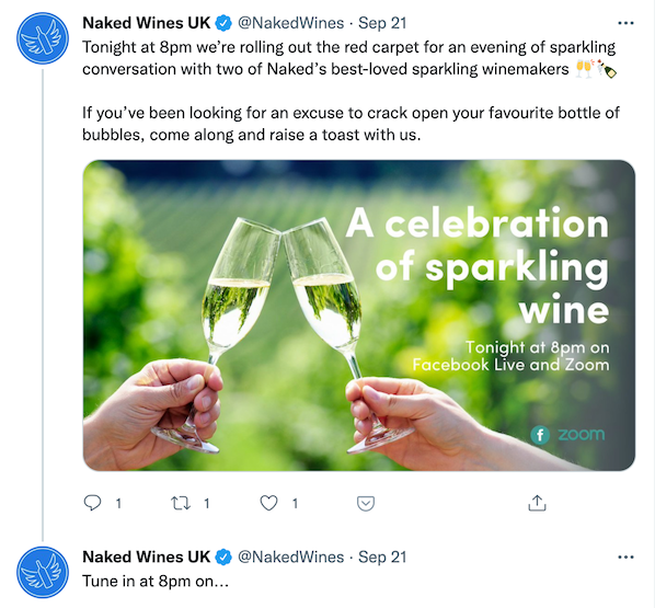 twitter blue badge tweet