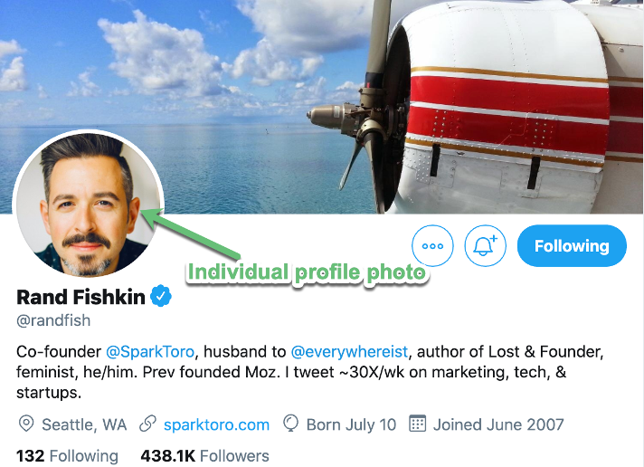 twitter marketing rand fishkin profile photo