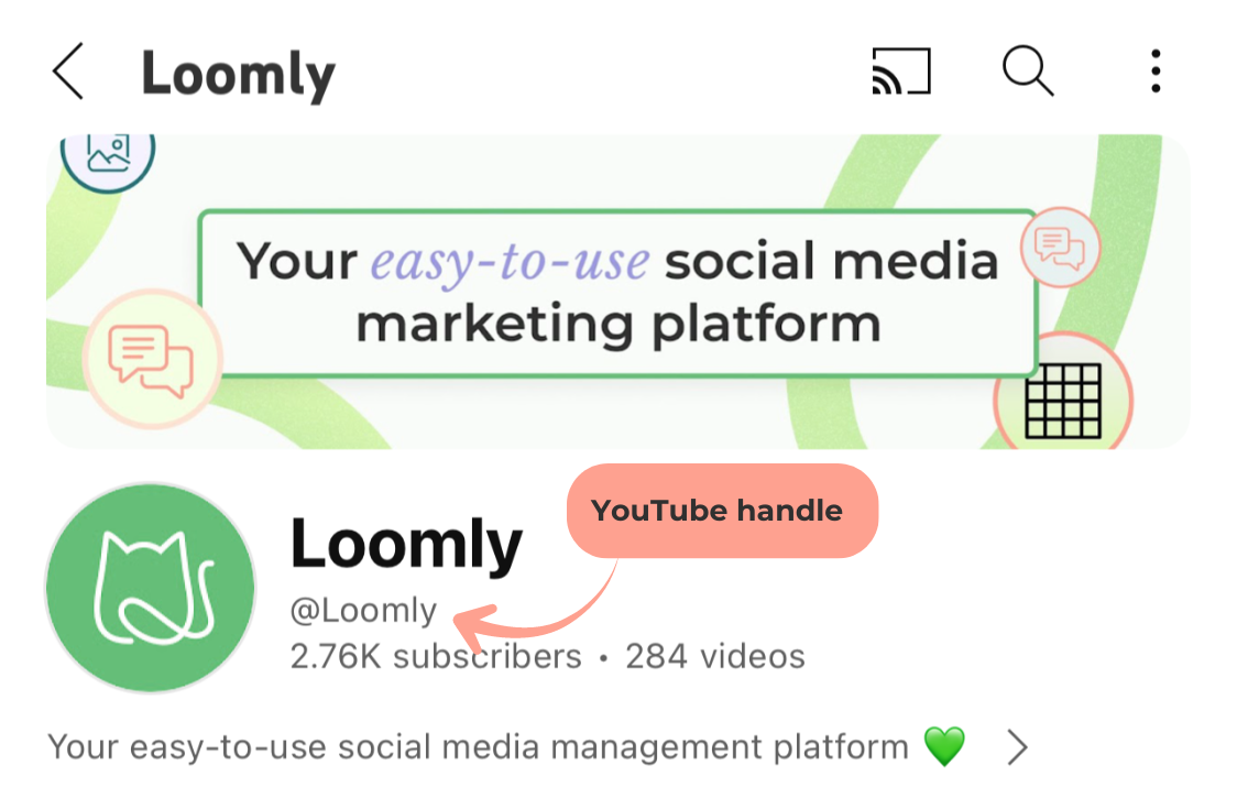 YouTube username rules