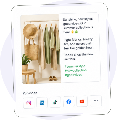 Loomly's AI writes social posts